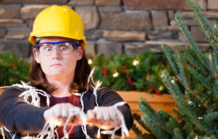 Cómo conectar las luces de tu árbol de navidad